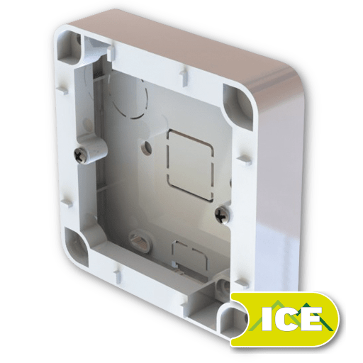 PÅVEGGSKAPPE 20MM ENKEL