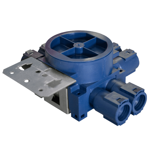 VEGGBOKS UNIVERSAL 6-LØP BLÅ