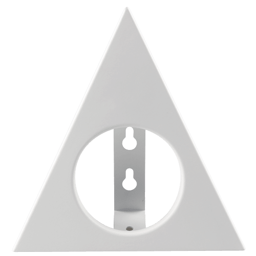 ETLED HIDDEN TRIANGEL HVIT