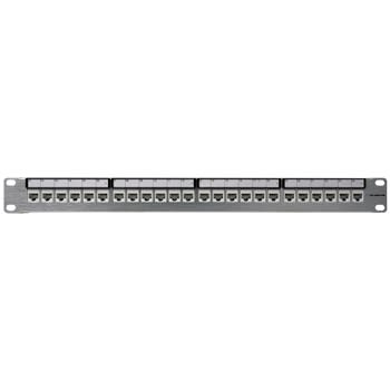 PATCHPANEL 19" 24xKAT 6 UTP