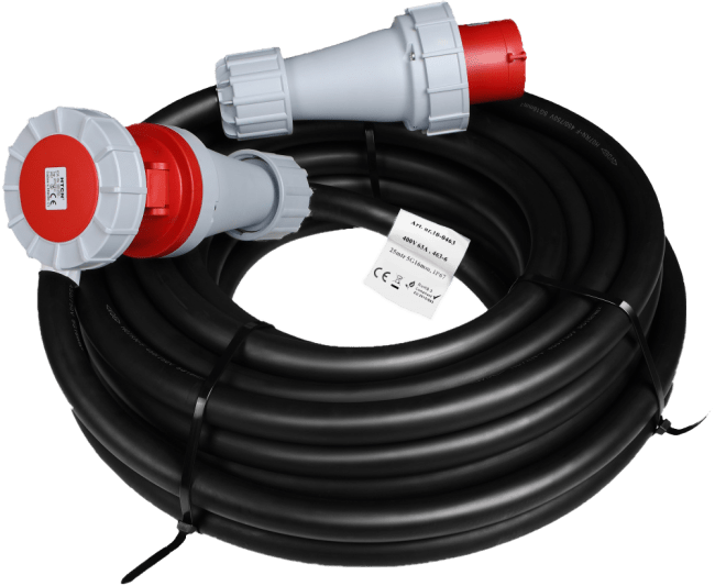 KABELSETT 400V 463-6 5G16 25M