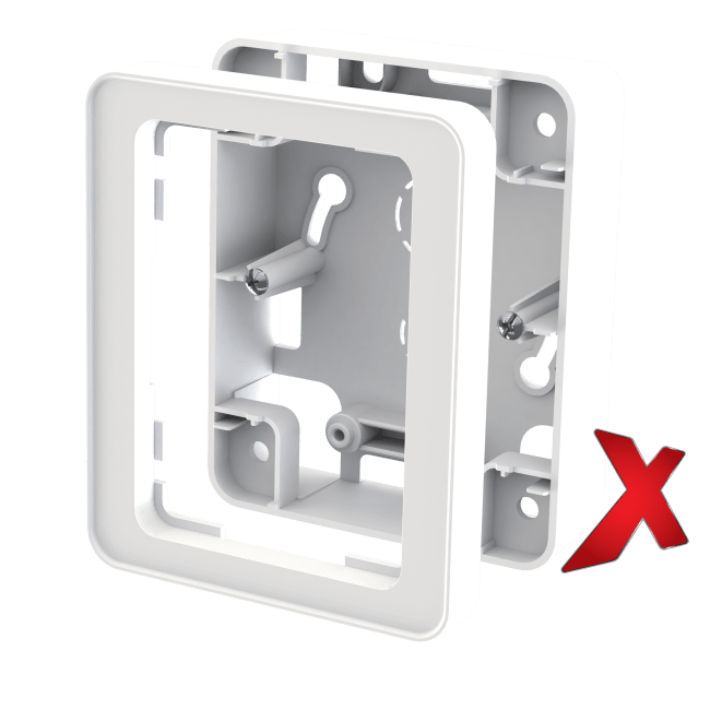 X.PÅVEGGSKAPPE DOBBEL STIKK