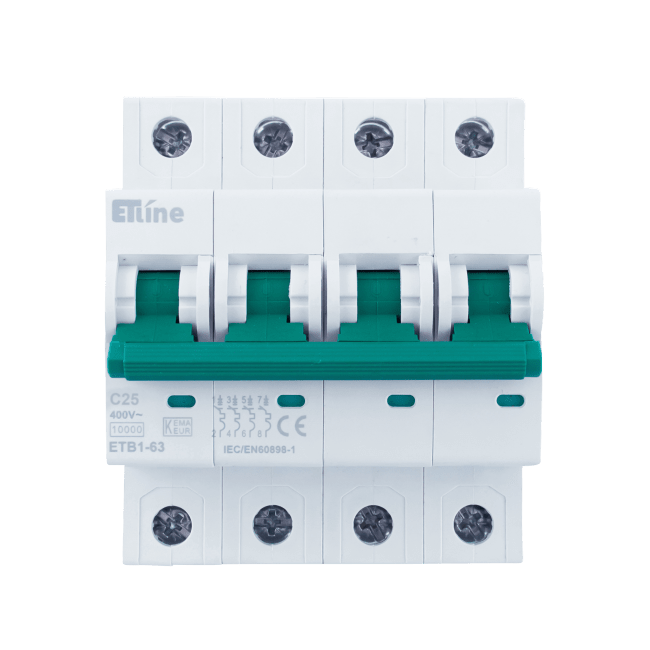 ETLINE AUTOMAT 4P 25A-C-KAR