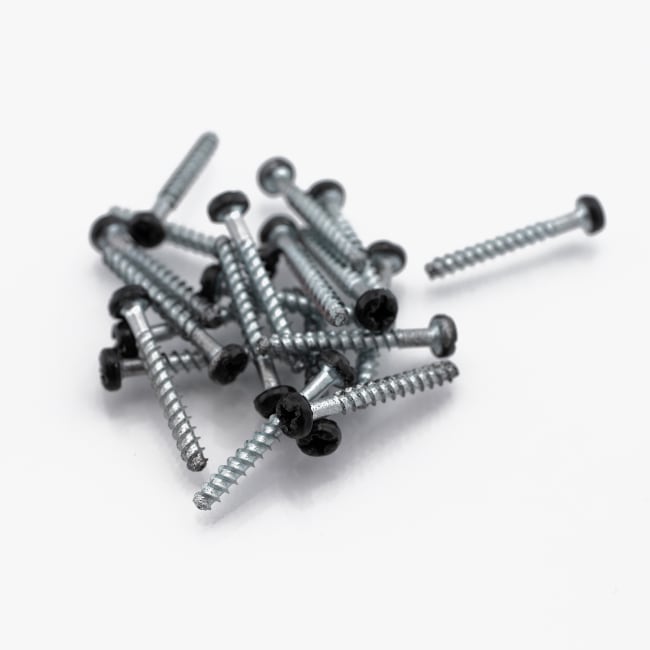 SKRUER FOR VEGGBOKS SORT HODE