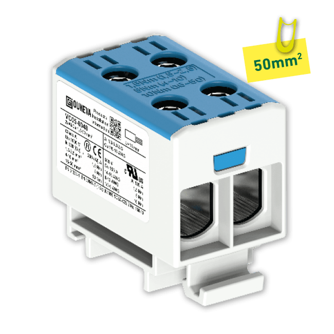 ETLINE KOBLINGSKLEMME BLÅ