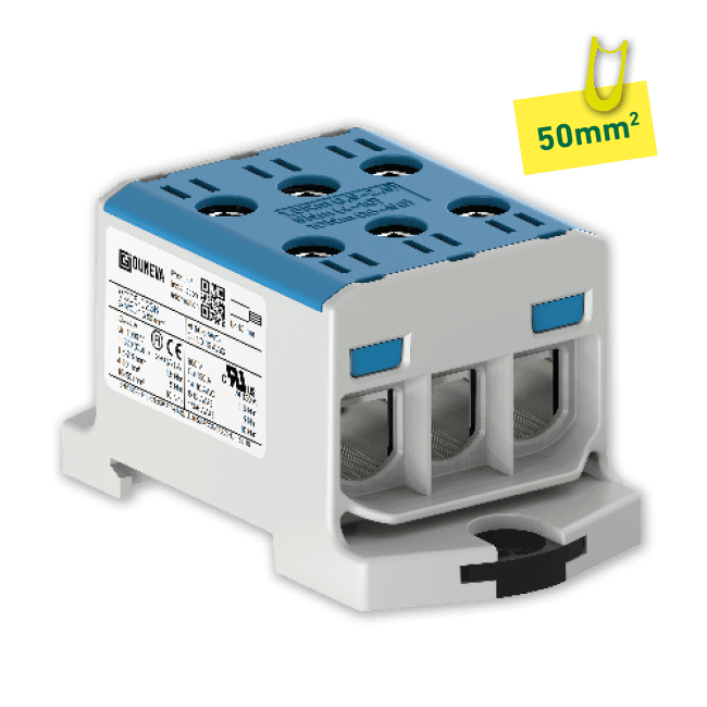 ETLINE KOBLINGSKLEMME BLÅ