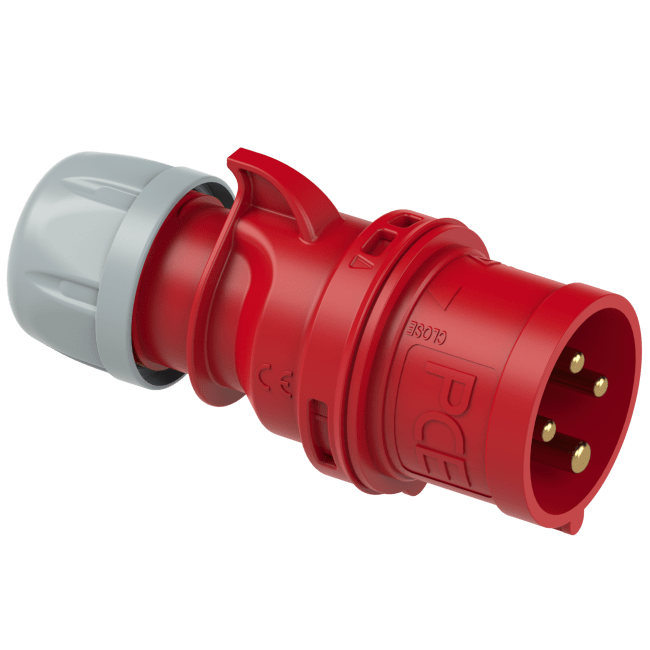 STØPSEL 400V ,316-6, 3P+J IP44