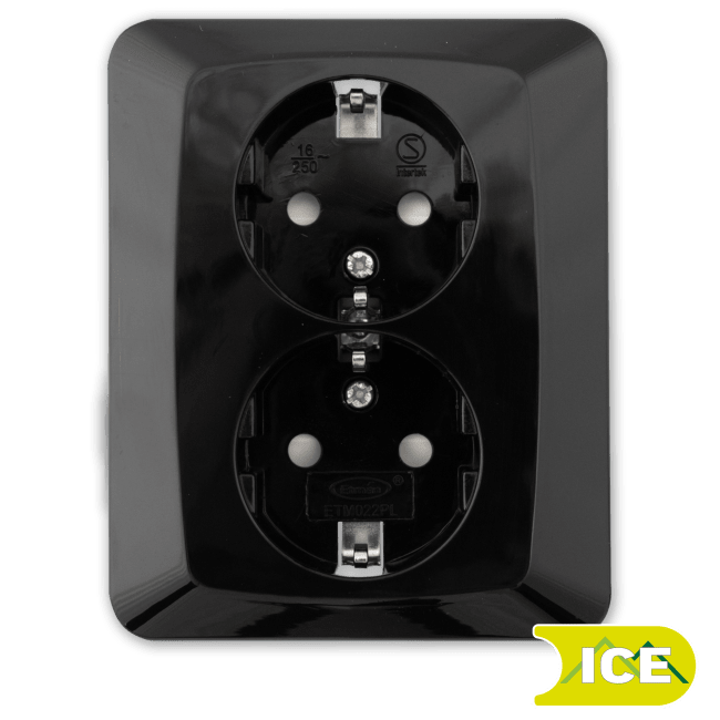 STIKK INNF M/J DOBBEL LAV SORT