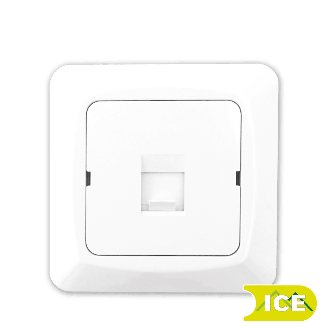 DATA DEKSEL 1xRJ45 RETT