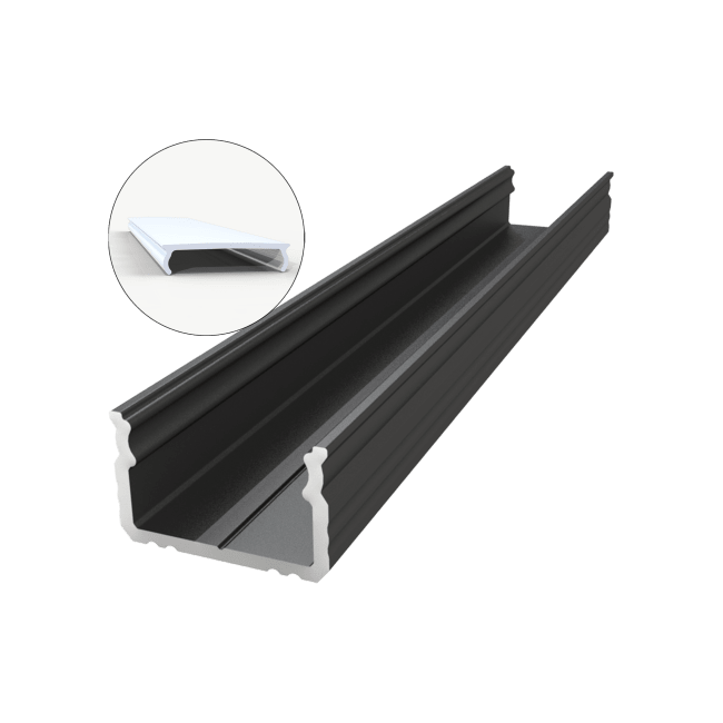 ETLED STRIP PROFIL LAV SORT