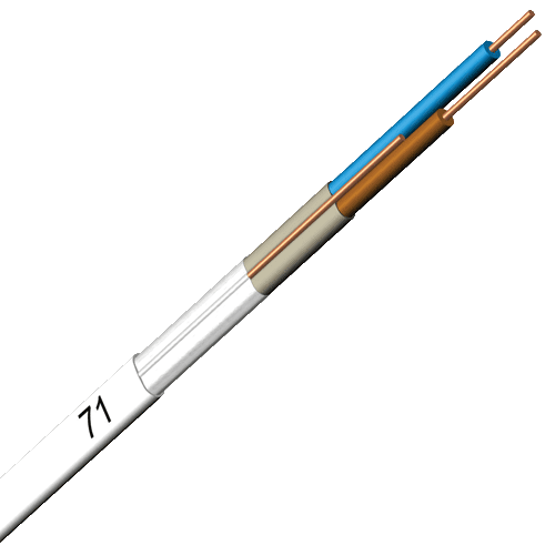 PR 4X2,5/2,5MM 50M BUNT