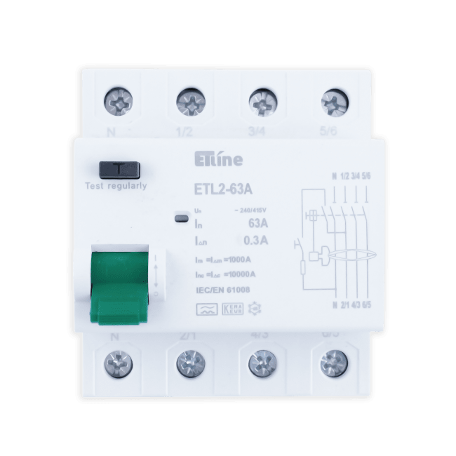 ETLINE JFB 4P4M 63A 300mA