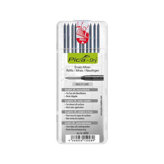 STIFT PICA DRY GRAPHIT 10STK