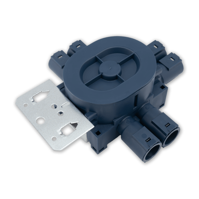 VEGGBOKS UNIVERSAL 1,5 LIGGENDE 6-LØP