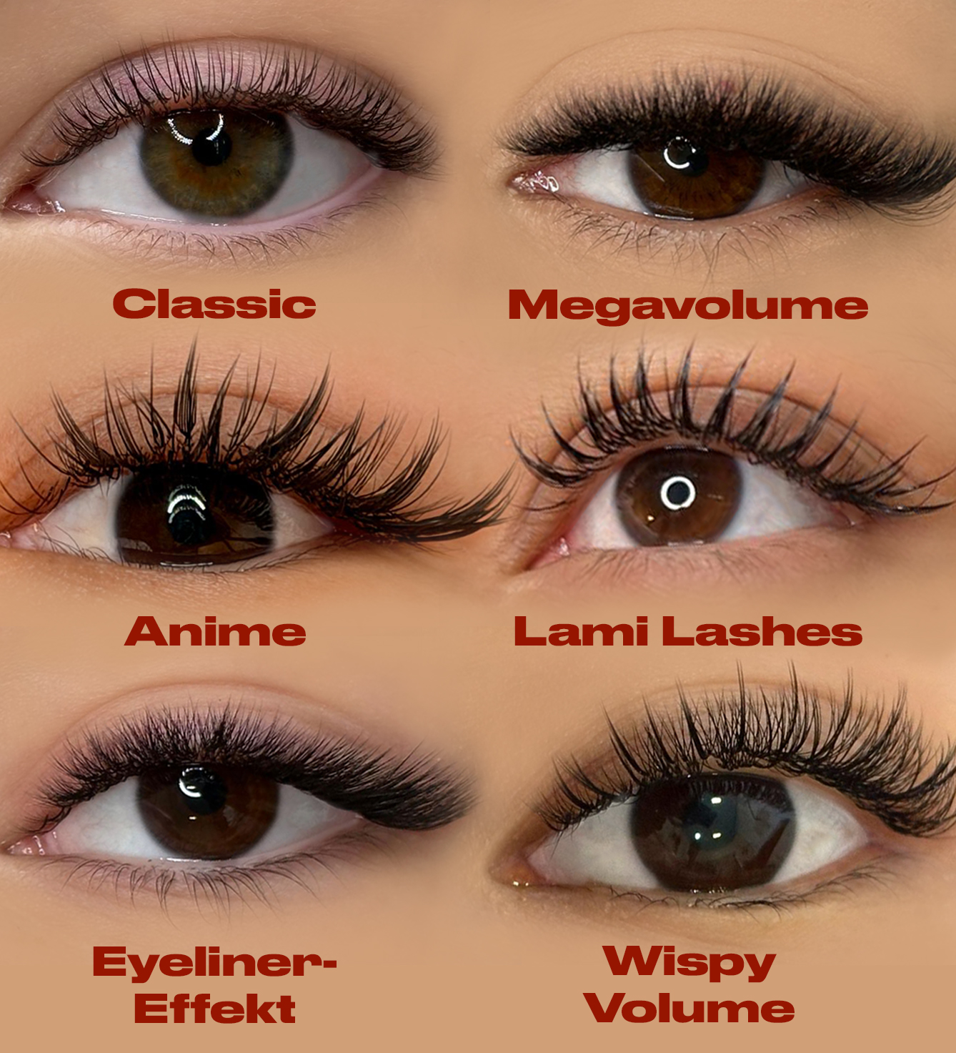 Wimpernverlängerung bei Glam by Joy in Hannover