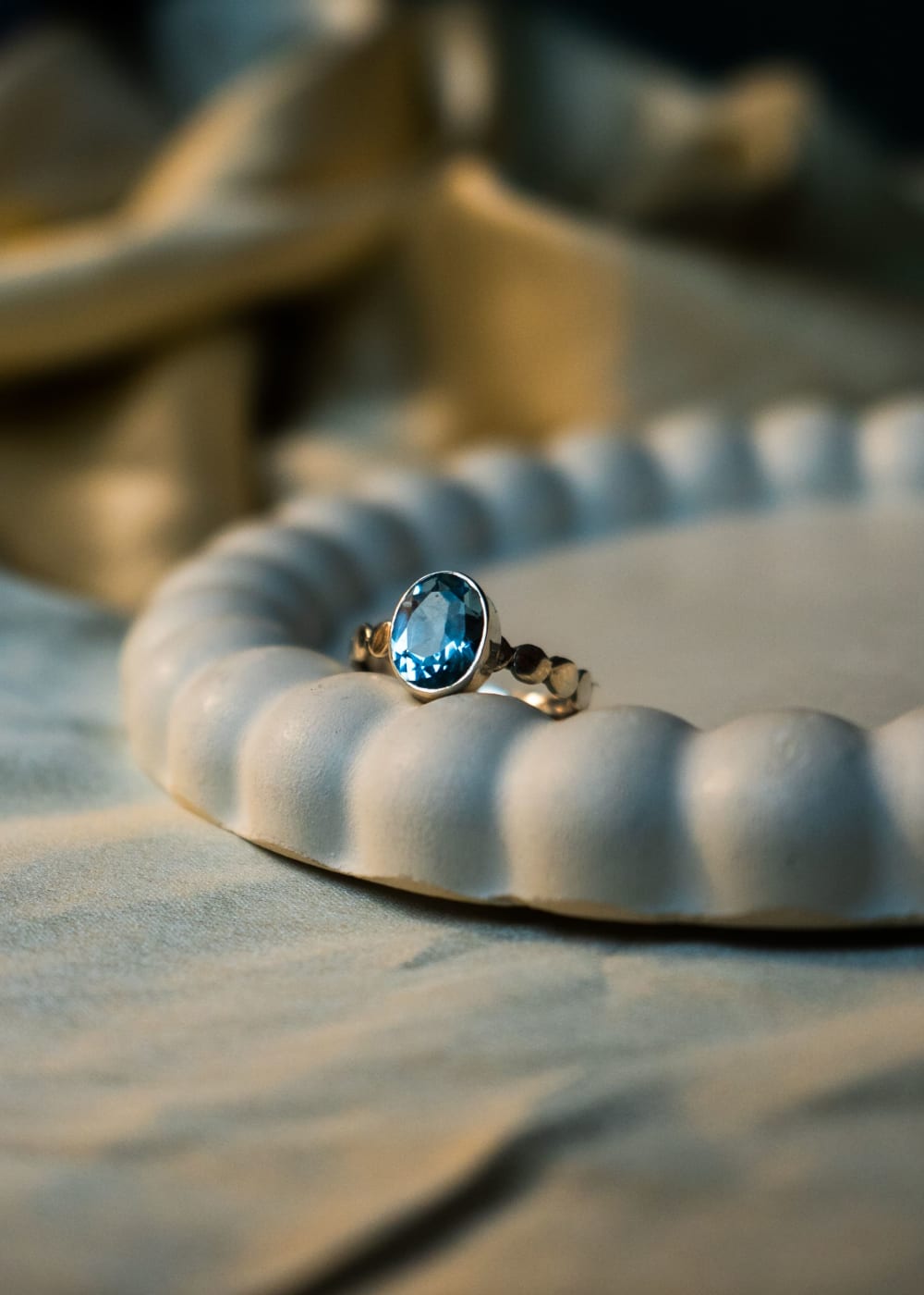 Blue Topaz Ring