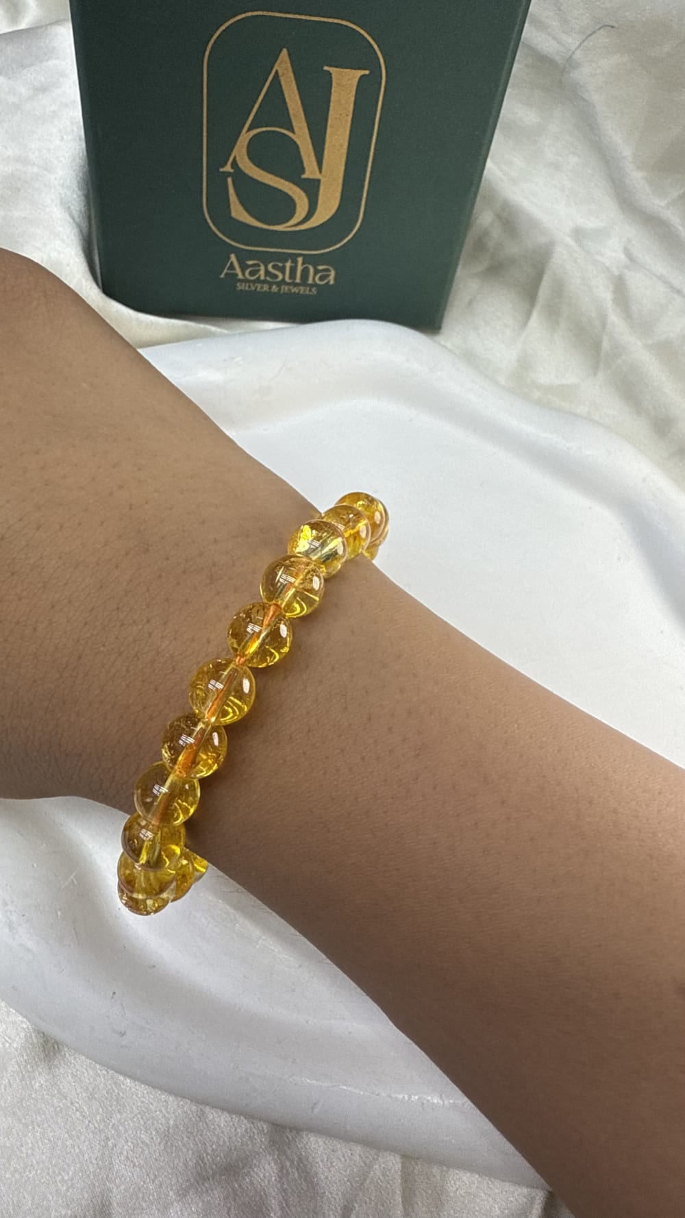 Citrine bracelet