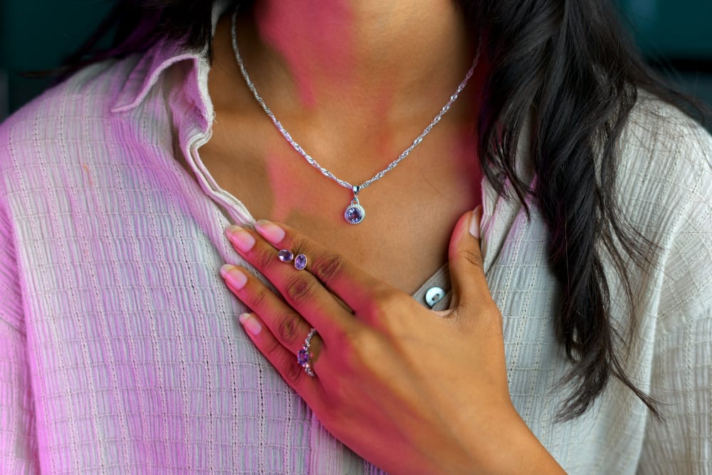 amethyst set