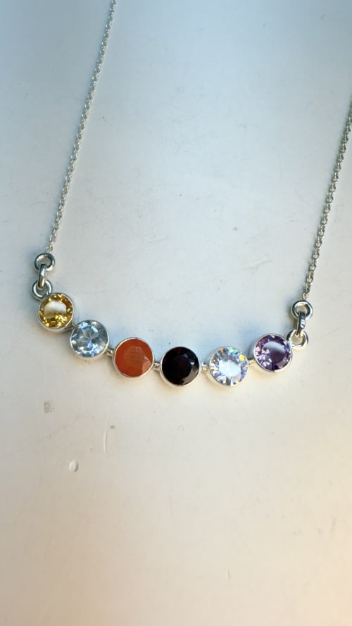 7 Chakra pendant with chain