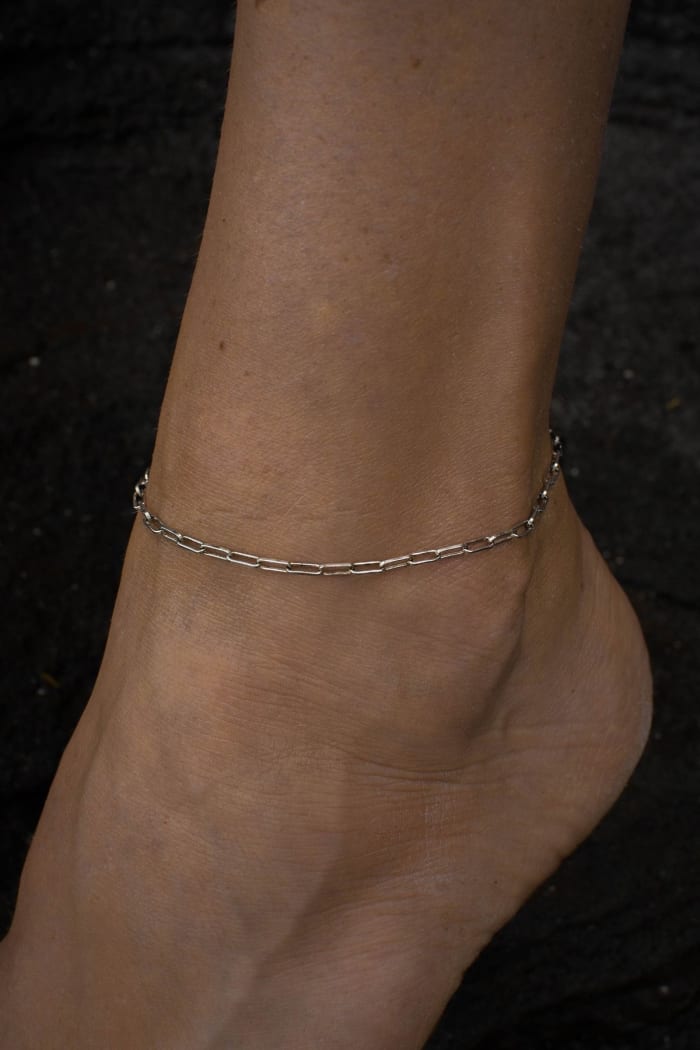 Paper Clip Anklet