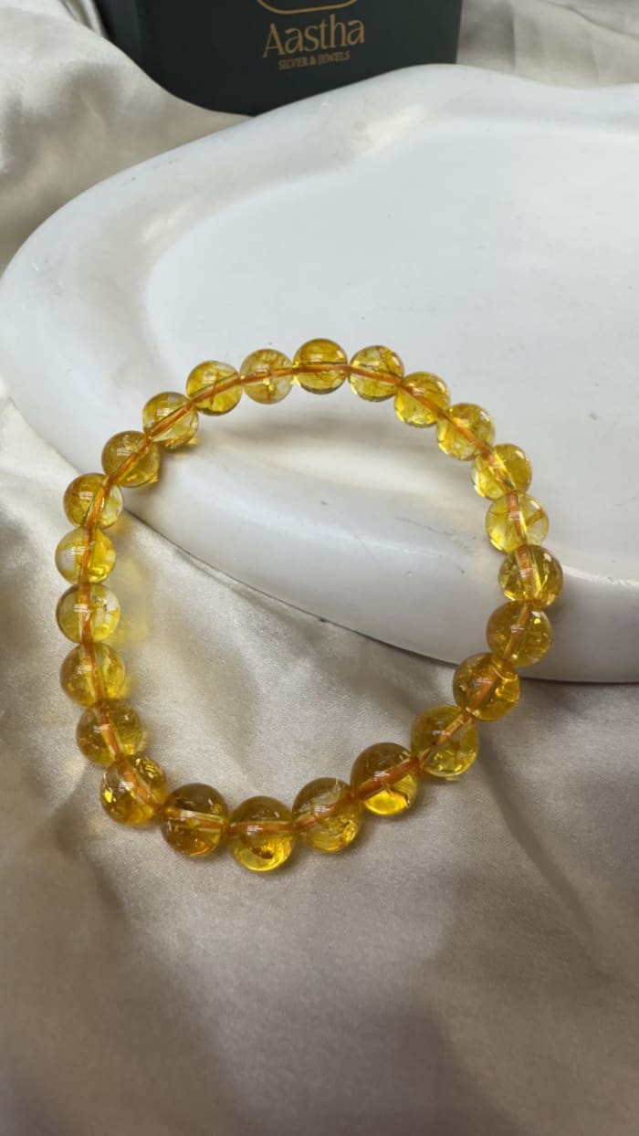 Citrine bracelet