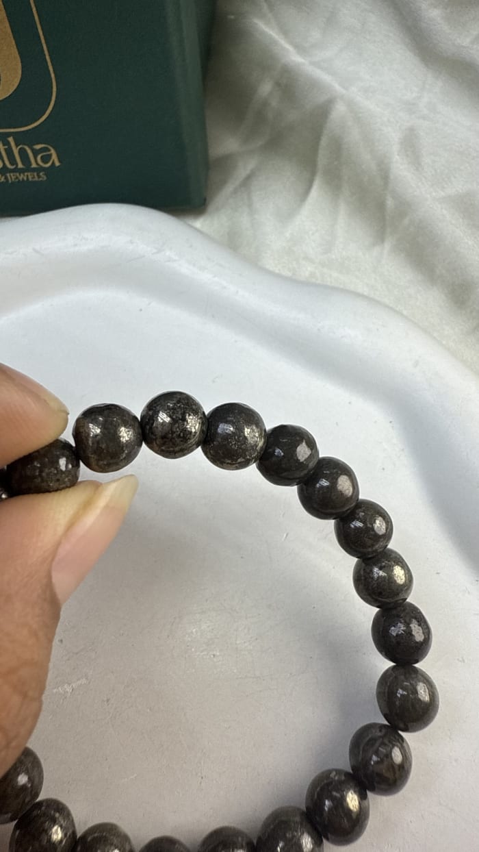 Pyrite bracelet