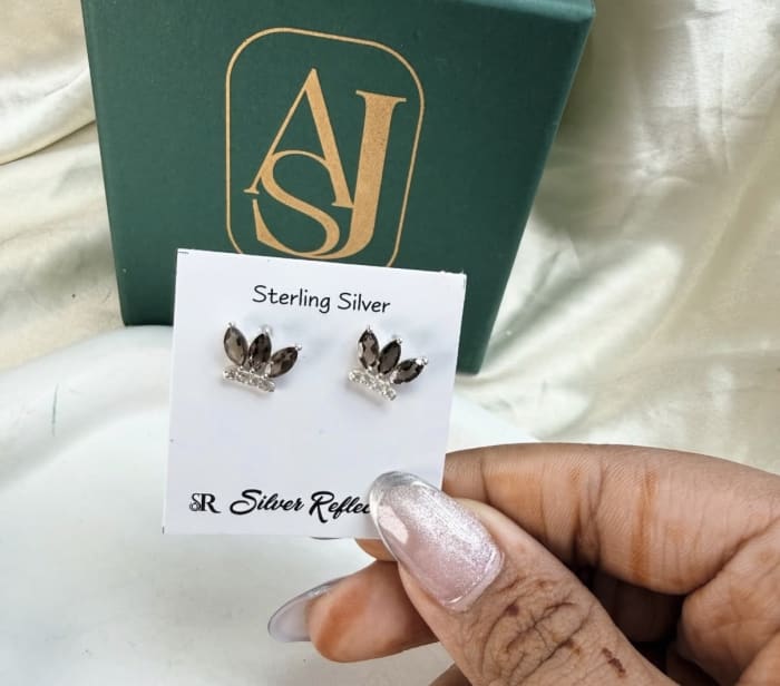 marquise studs