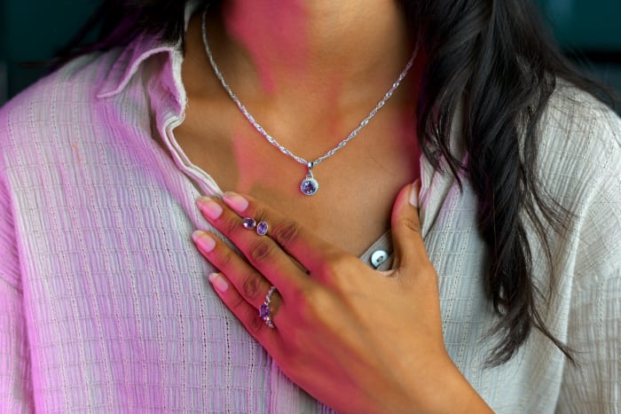 amethyst set