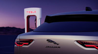 Jaguar signs deal with Tesla for Supercharger access, will adopt NACS
