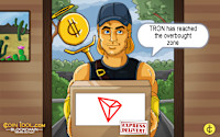 TRON Loses Ground As It Is Rejected Twice At $0.11