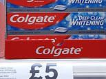 That'll make you grit your teeth! Tesco outrages shoppers by doubling price of a tube of Colgate