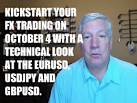 Kickstart your FX trading on October 4 with a technical look at EURUSD, USDJPY and GBPUSD