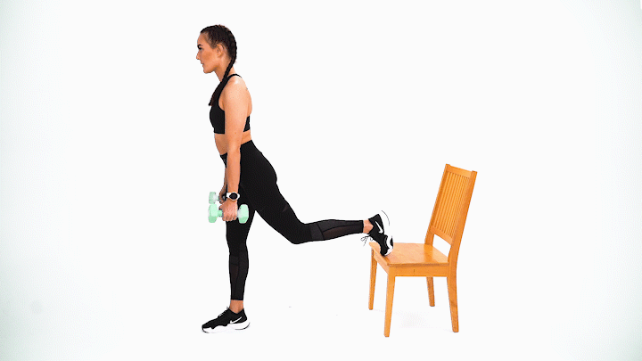 Bulgarian Squat Left