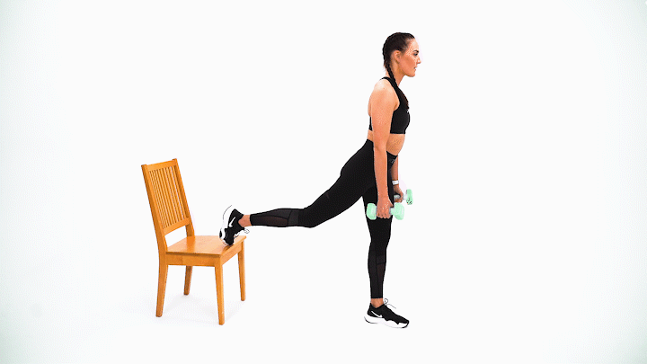 Bulgarian Squat Right