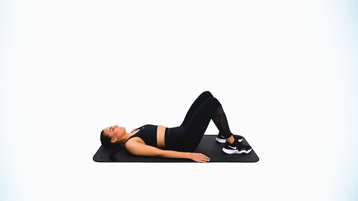 Figure Four Stretch Left
