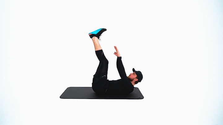 Toe Touch Crunches