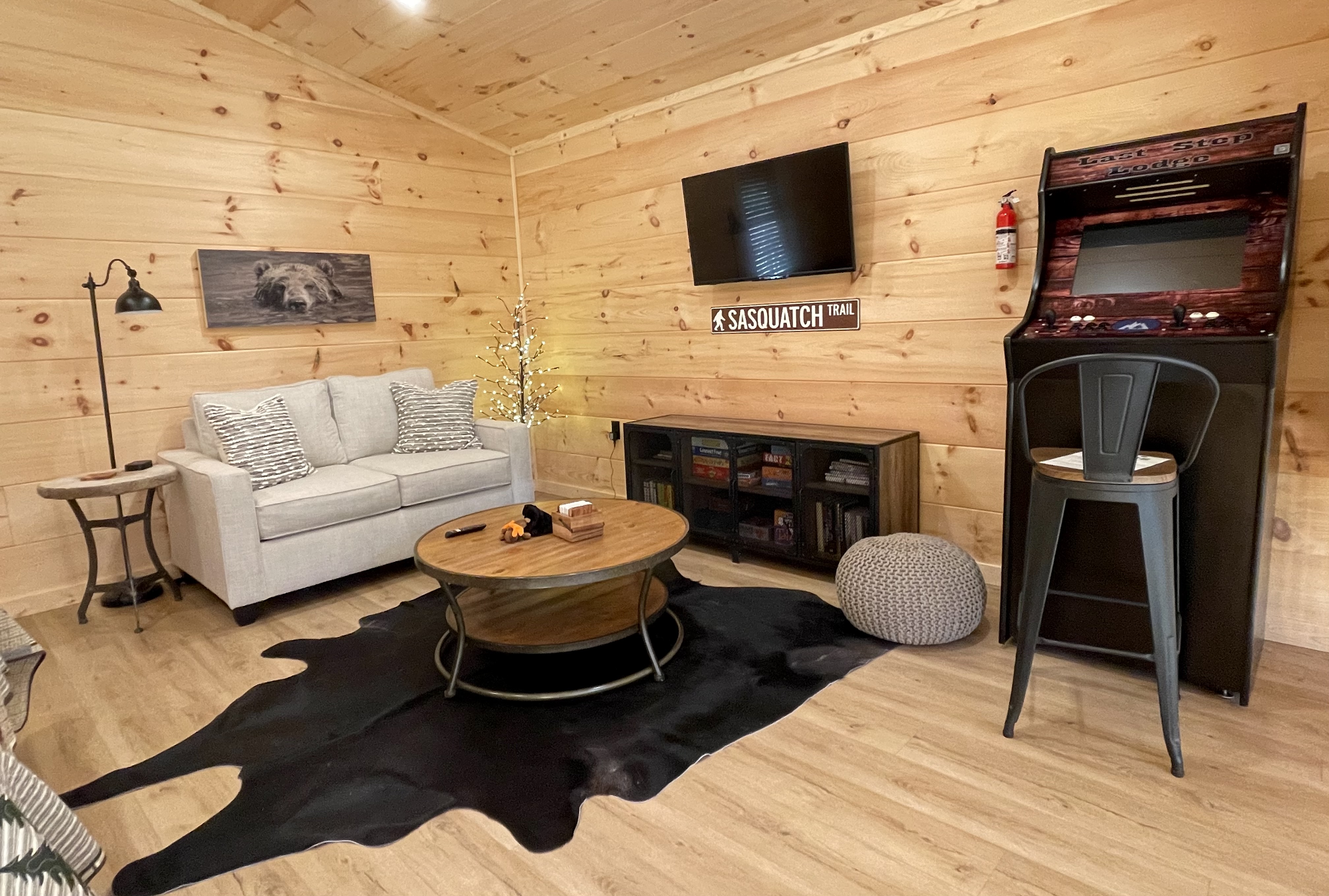 Arcade game room
