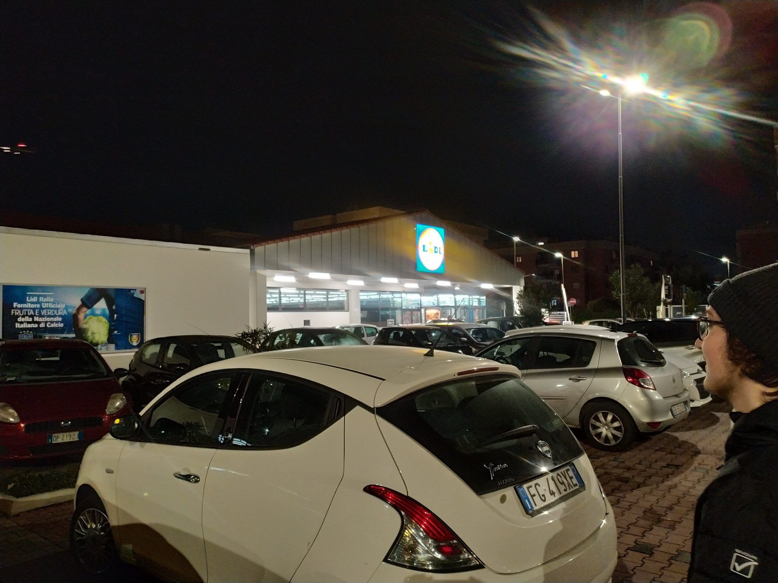Eugenio alla Lidl Roma