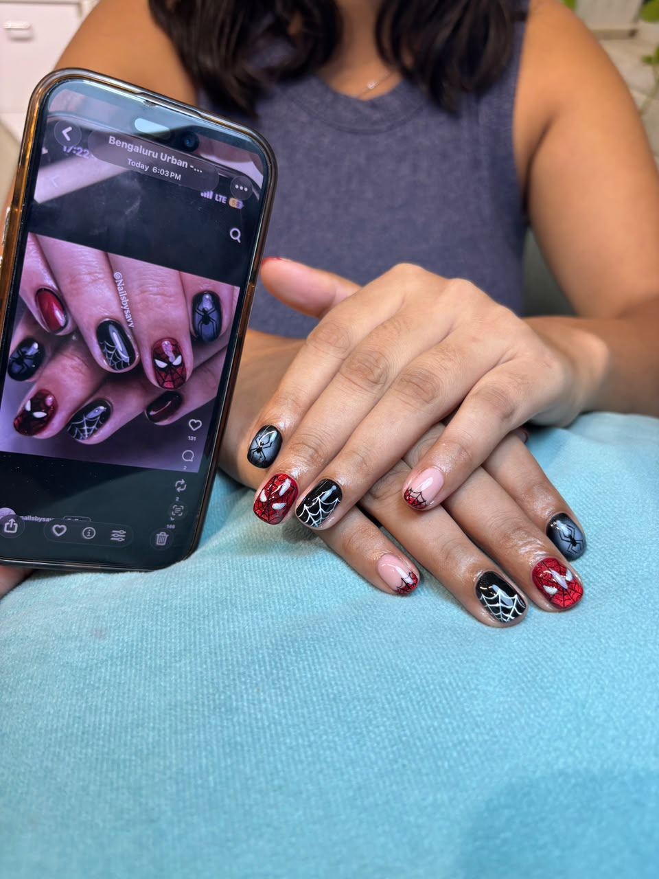Nail art at The Nail Hue