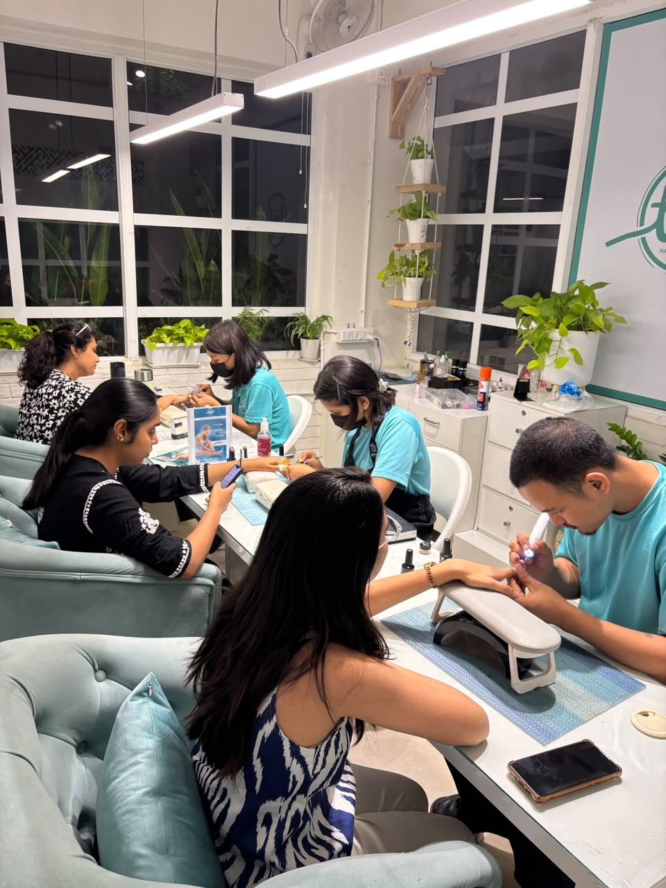 Behind the scenes at The Nail Hue