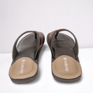 Black & Red Leather Sandal — image 3