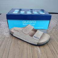 Aurora Men’s Brown Suede Cork Sandals – Double Strap Comfort Footbed — image 5