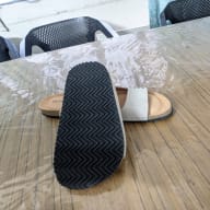 Aurora Men's Stylish Grey Suede Footbed Sandals – Premium Cork Sole Slides — image 4