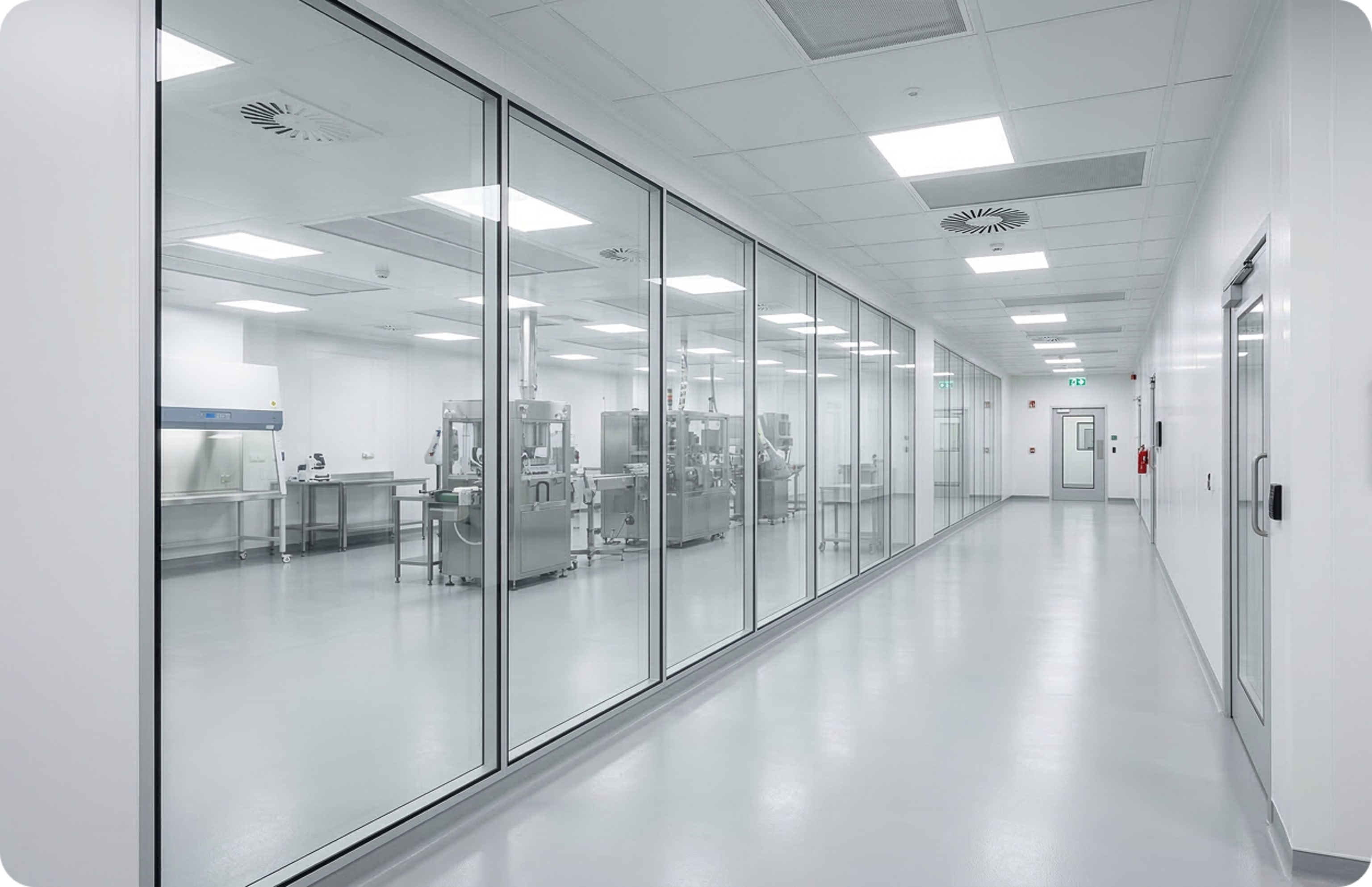 Cluster - Differential pressure monitoring in cleanrooms (HVHV40 - 1)
