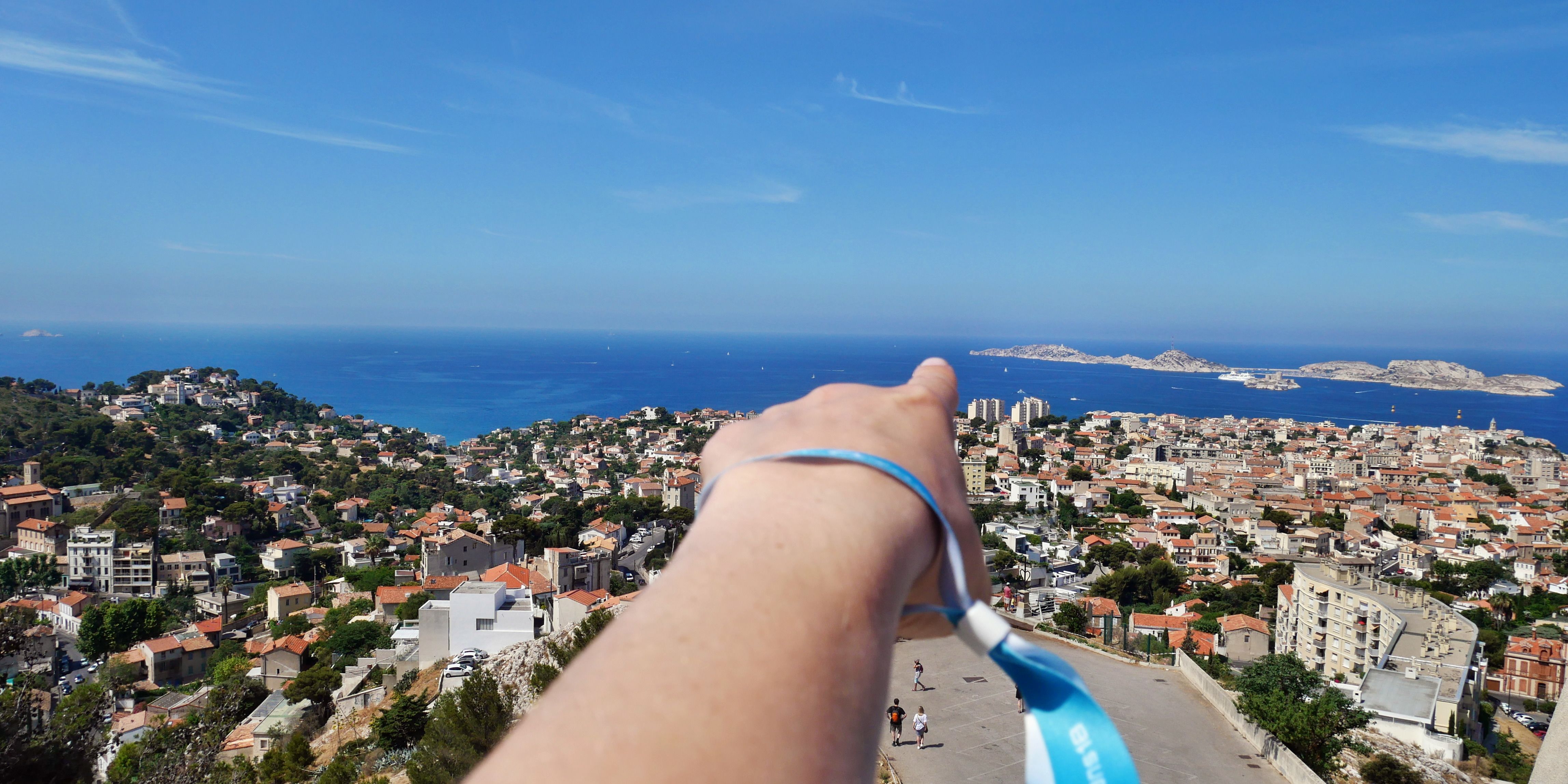 Ausblick auf Marseille