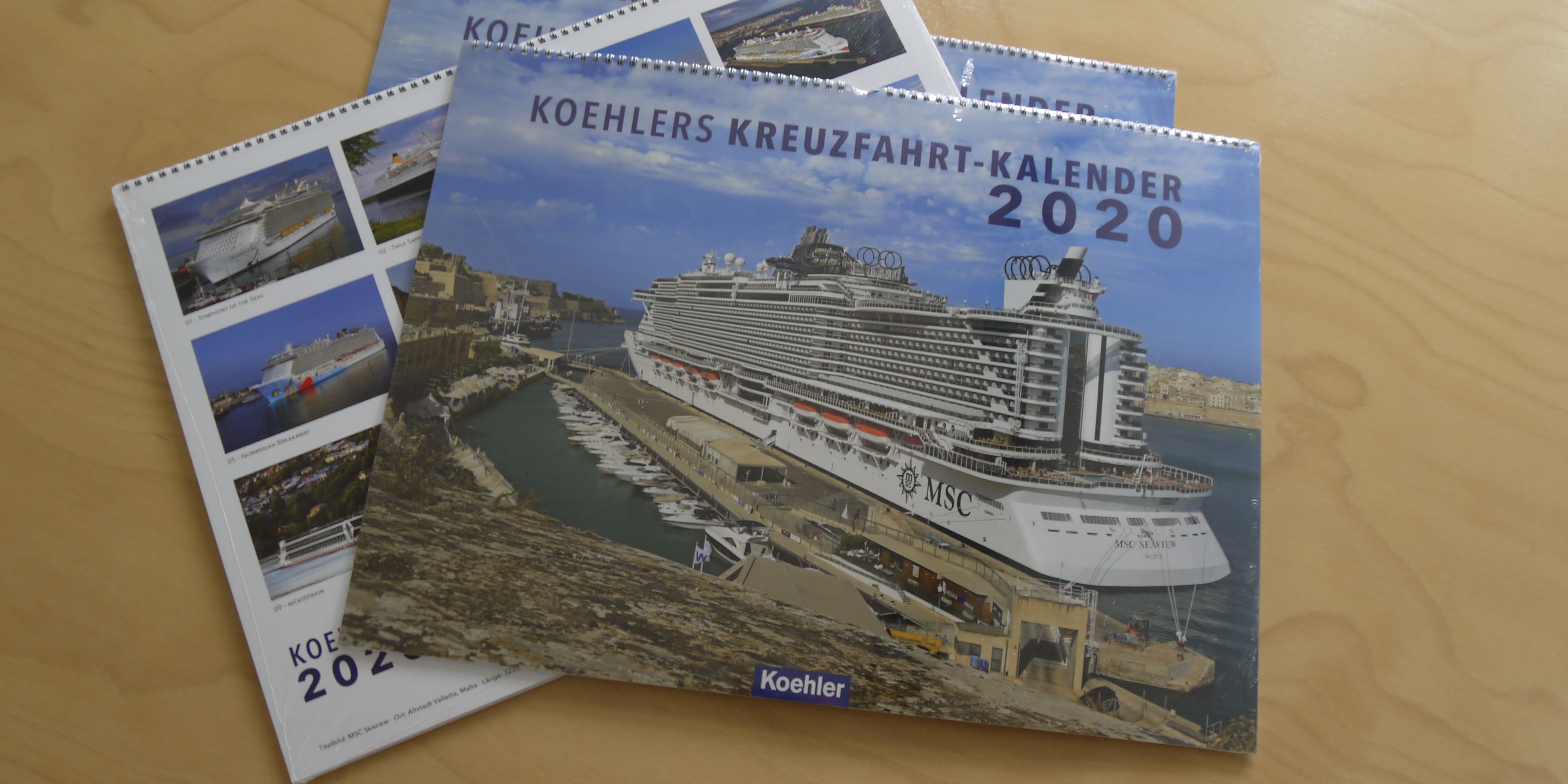 Köhler Kreuzfahrt-Kalender 2020