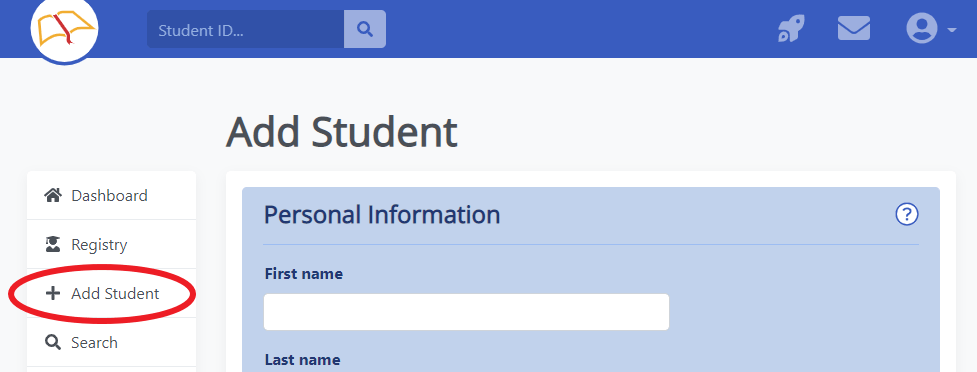 add-student-page