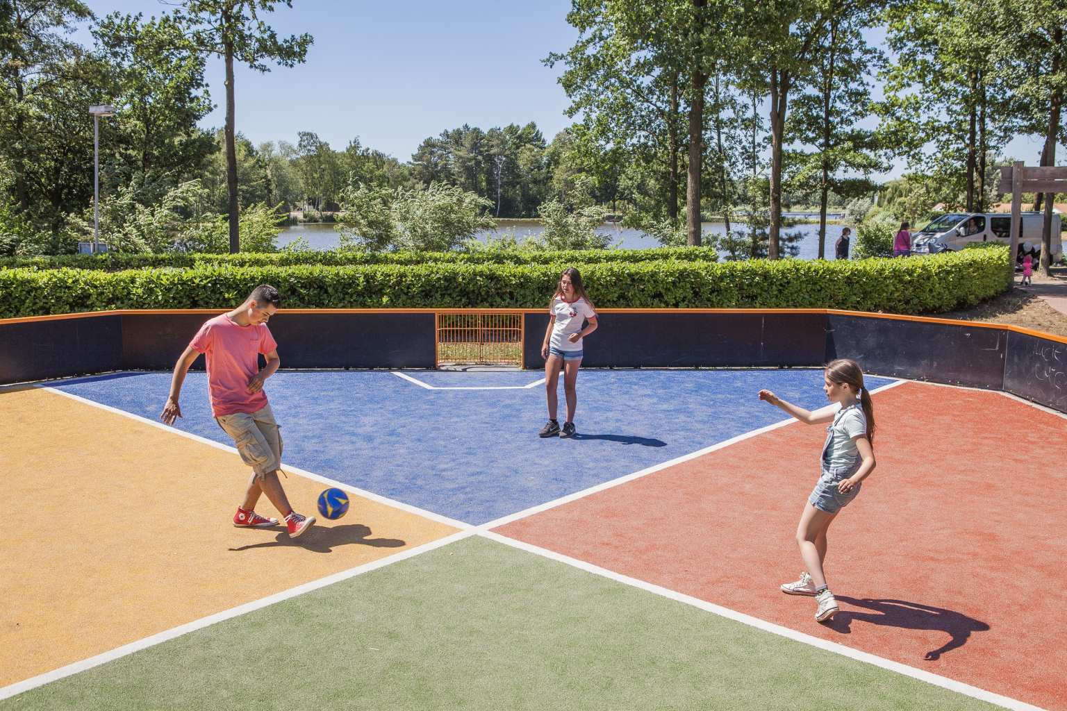 camping de schatberg campsite, south holland, 