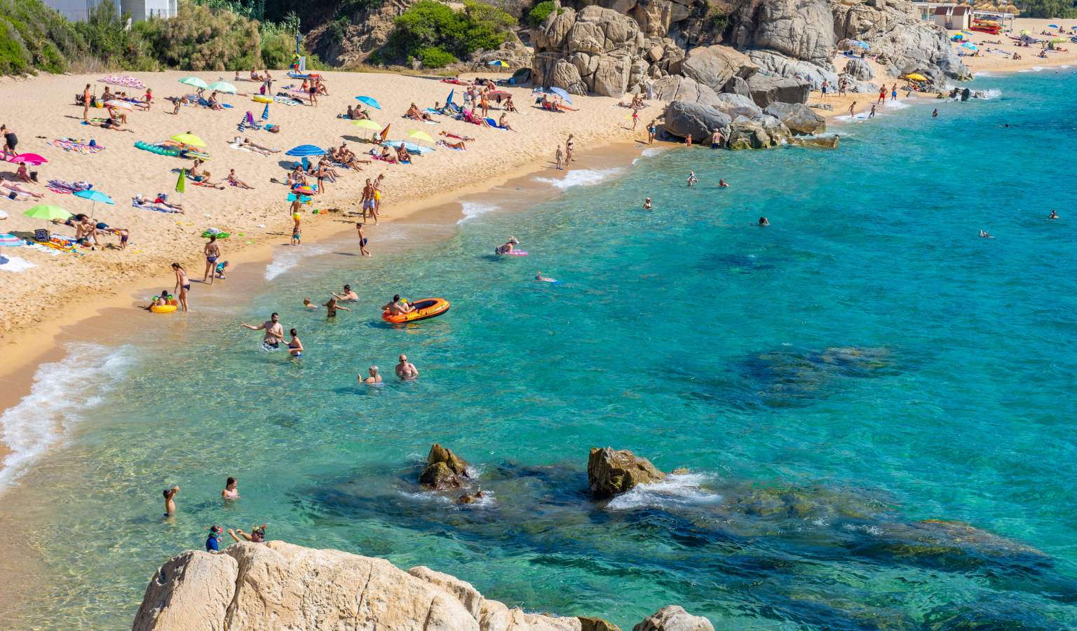 playa daro, cala gogo, campsite, costa brava, beaches