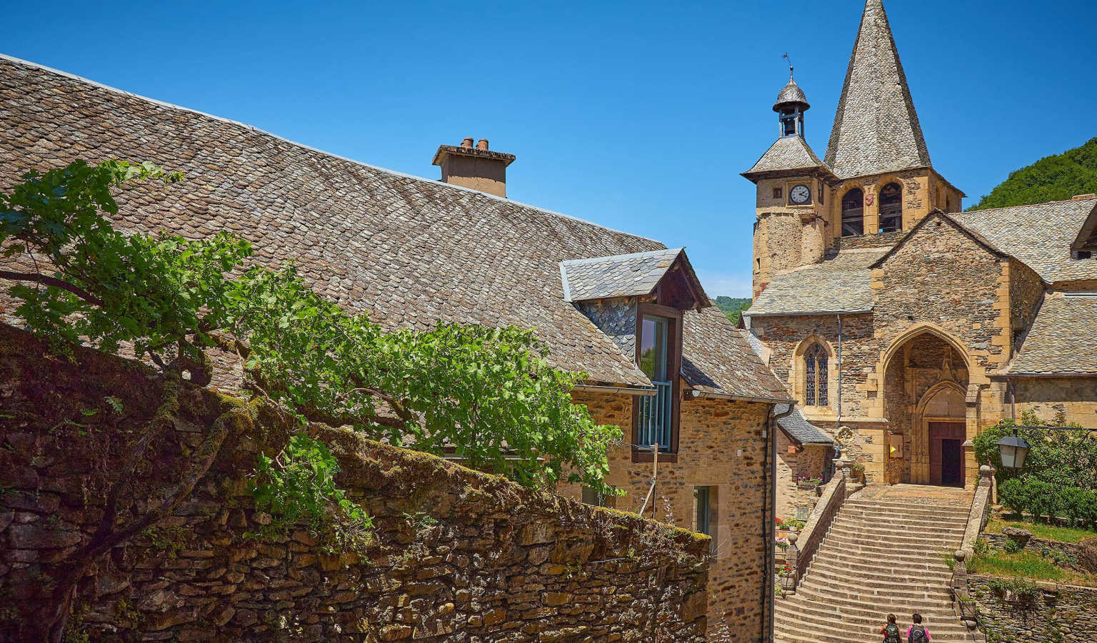 Domaine des Tours, St Amans des Cots, Aveyron, Conques